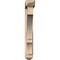 Ekena Millwork Balboa Arts and Crafts Smooth Bracket w/ Offset Brace, Douglas Fir, 5 1/2"W x 30"D x 38"H BKT0604X30X38BOA03SDF - alternate 3